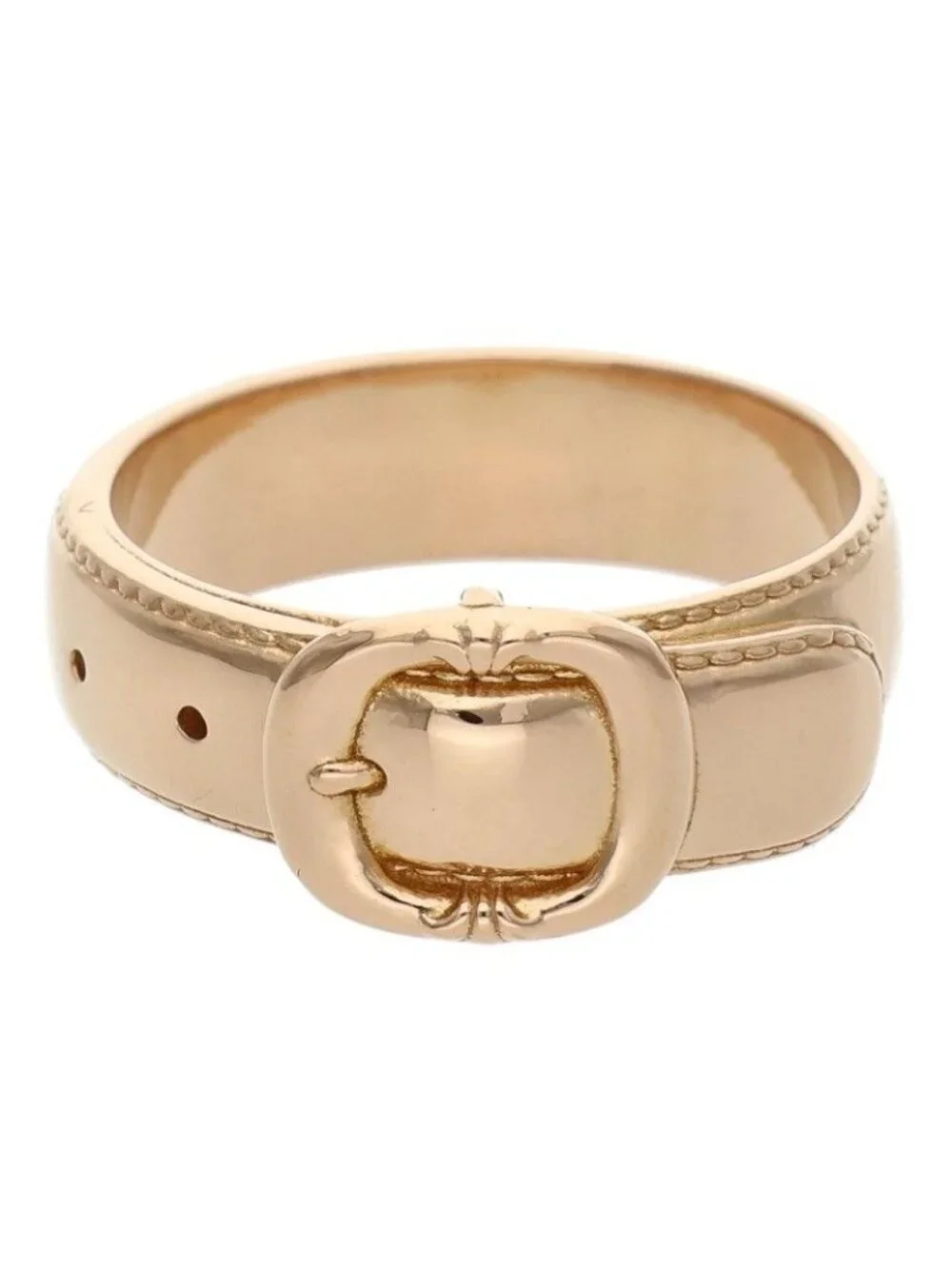 Chrome Hearts 22k Belted Gunslinger Small Gold Ring